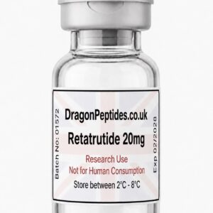 Retatrutide 20mg - investigational synthetic peptide