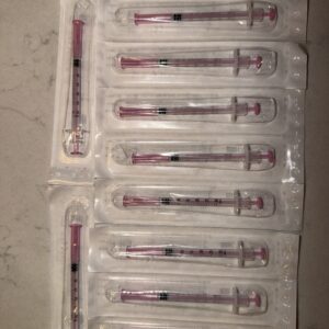 Unisharp 0.3mL 31G Fixed Needle Syringe 20 units